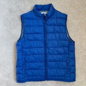 Men’s Blue Puffer Vest